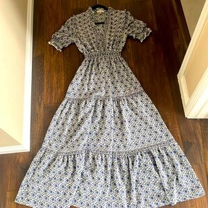 Max Studio flower maxi dress